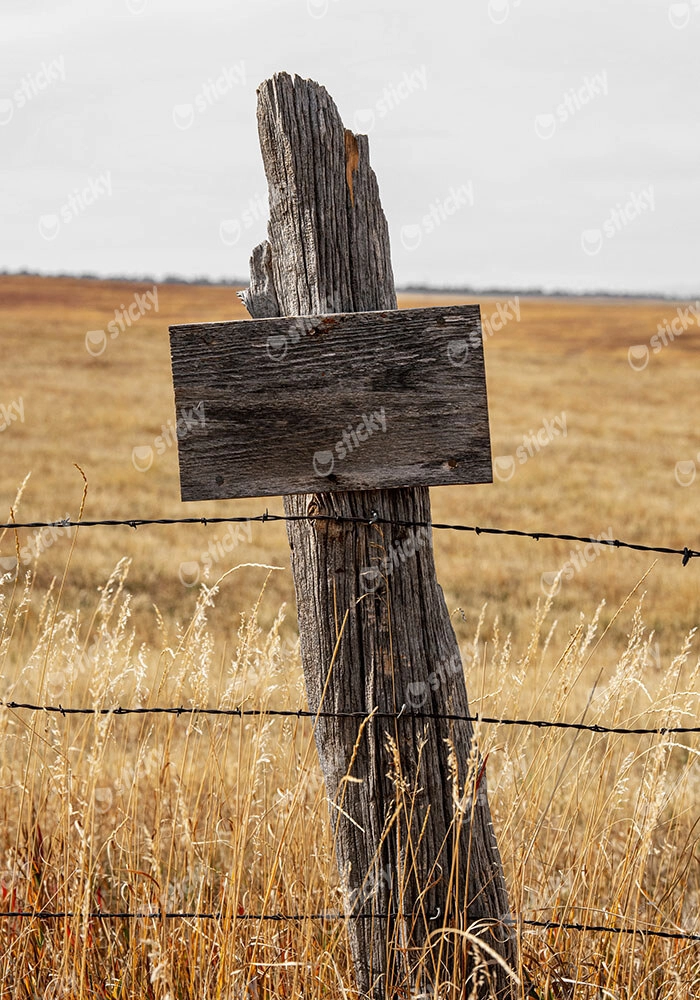 Πίνακας σε Καμβά RUSTIC FARMHOUSE SIGN POST