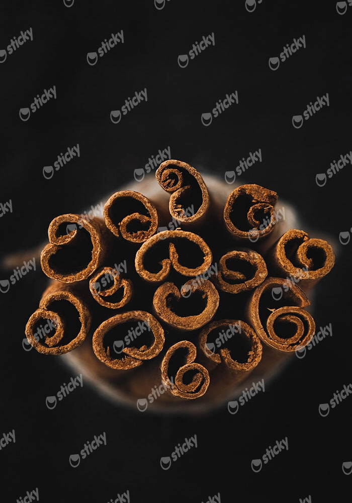 Πίνακας σε Καμβά RUSTIC FARMHOUSE CINNAMON STICKS