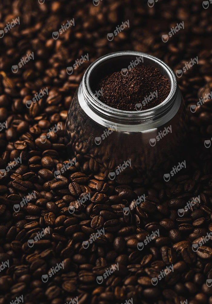 Πίνακας σε Καμβά RUSTIC FARMHOUSE COFFEE