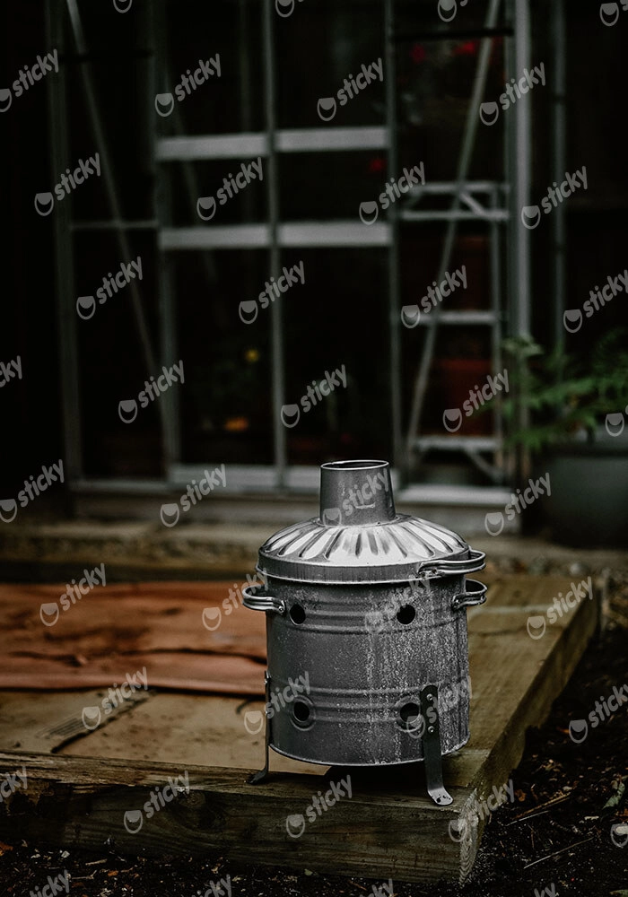 Πίνακας σε Καμβά RUSTIC FARMHOUSE MILK JUG 2