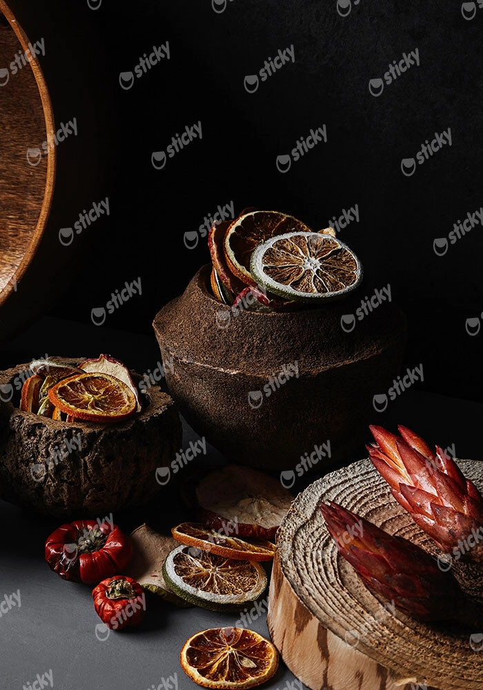 Πίνακας σε Καμβά RUSTIC FARMHOUSE POTPOURRI 2