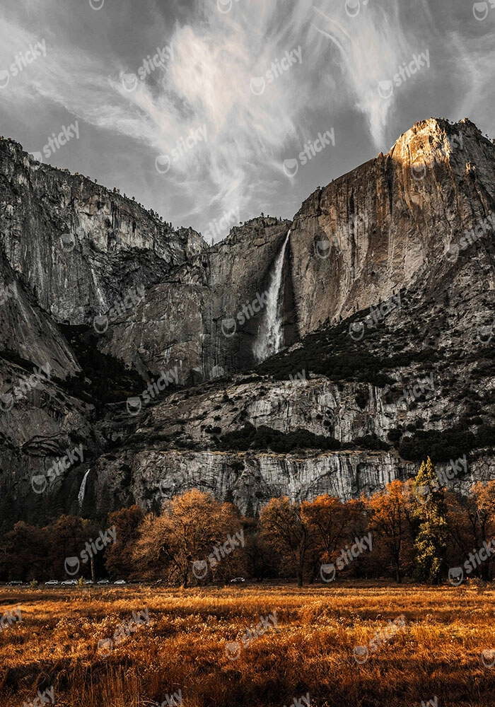 Πίνακας σε Καμβά RUSTIC FARMHOUSE ROCKY MOUNTAIN
