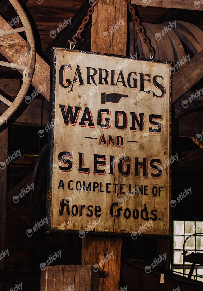 Πίνακας σε Καμβά RUSTIC FARMHOUSE SIGN