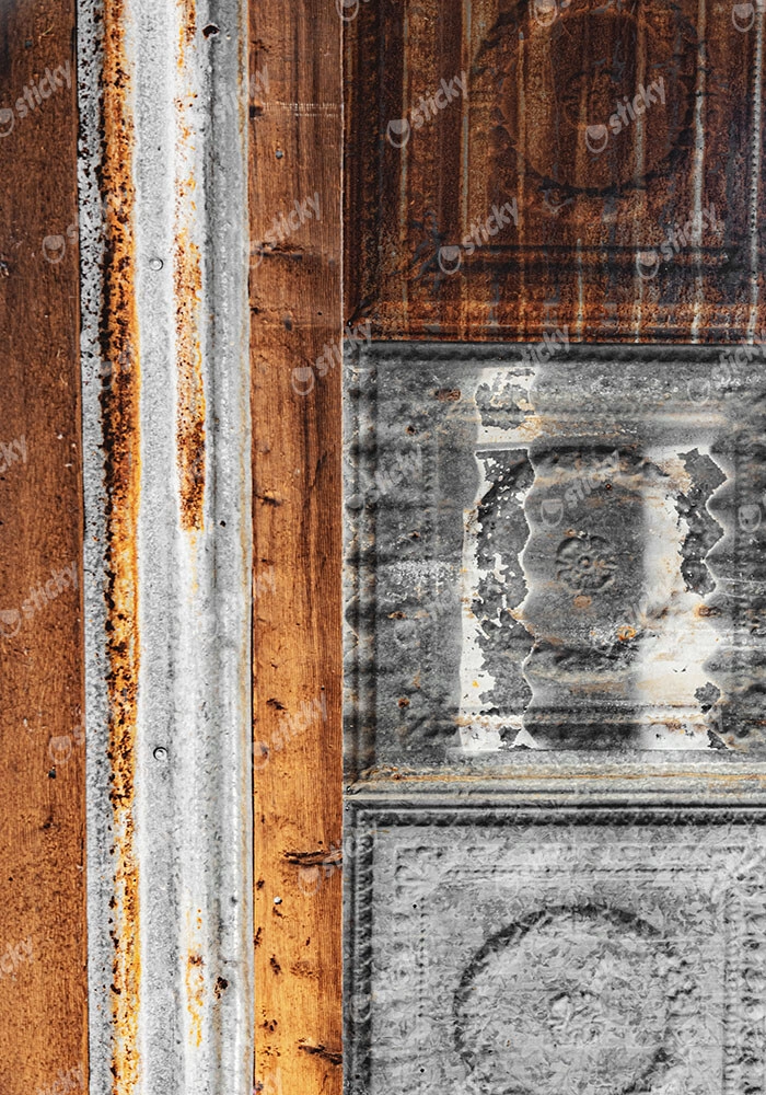 Πίνακας σε Καμβά RUSTIC FARMHOUSE WALL TEXTURE