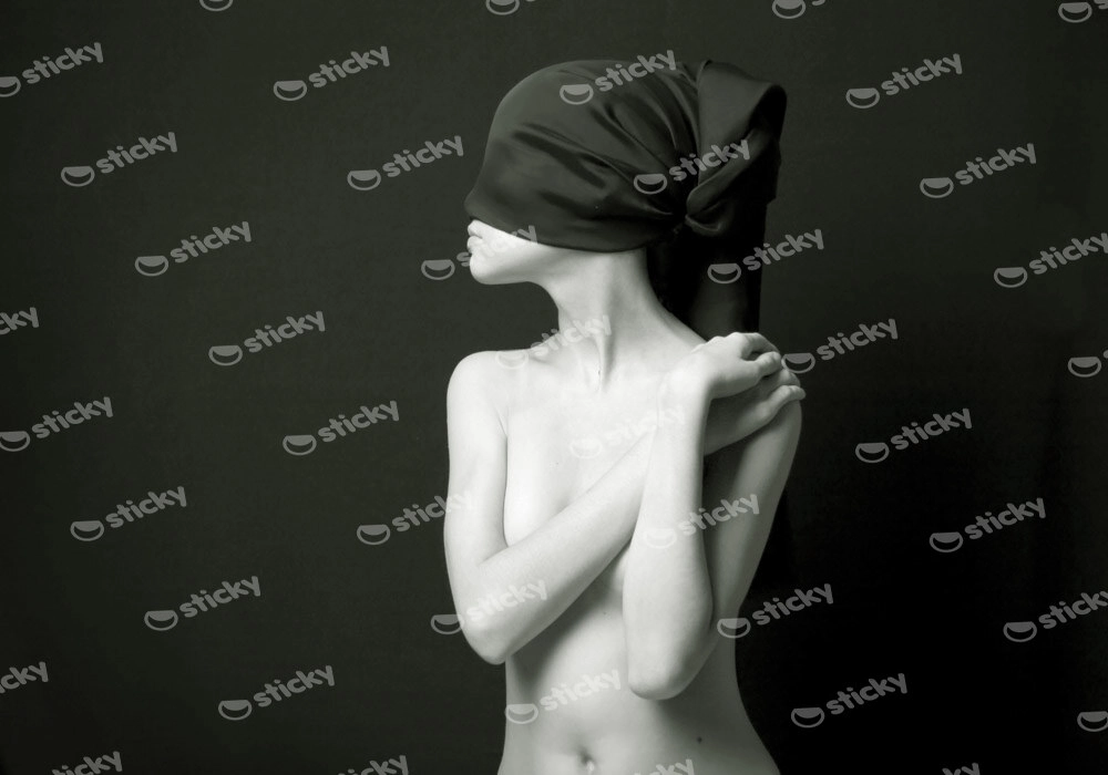 Πινακας σε καμβά NO FACE WOMAN
