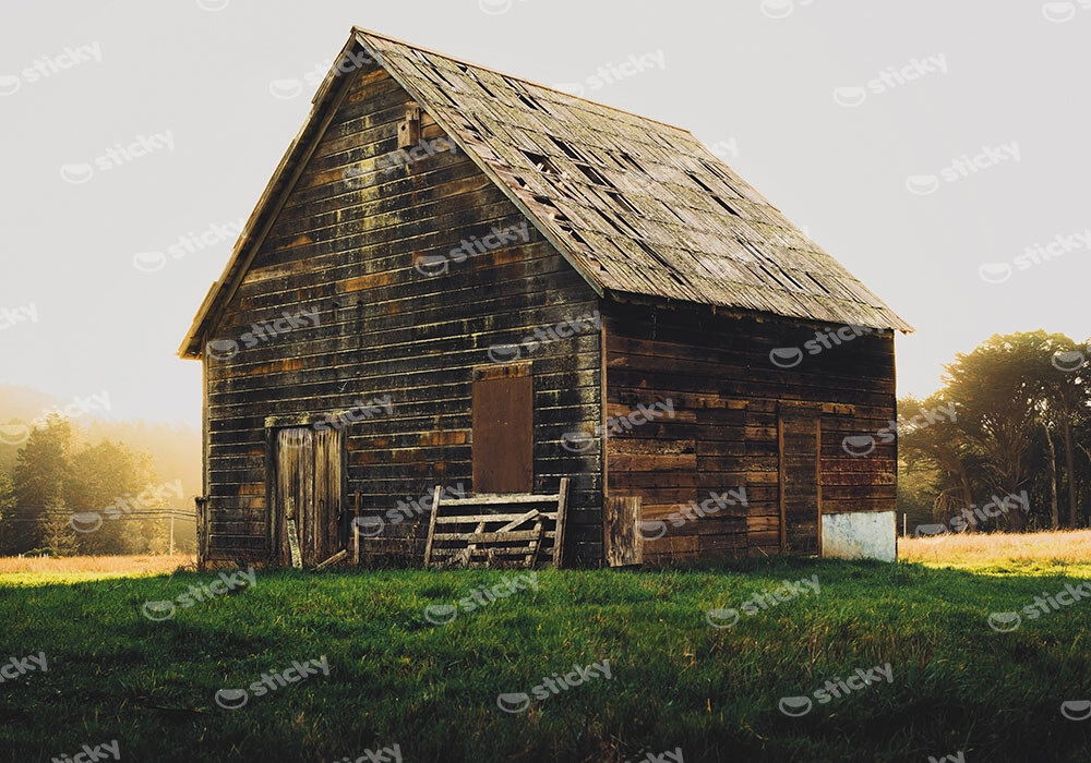 Πίνακας σε Καμβά RUSTIC FARMHOUSE BARN 25