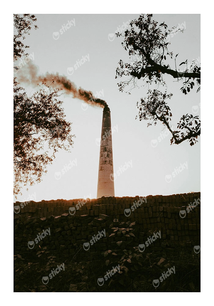 Poster RUSTIC FARMHOUSE CHIMNEY 2
