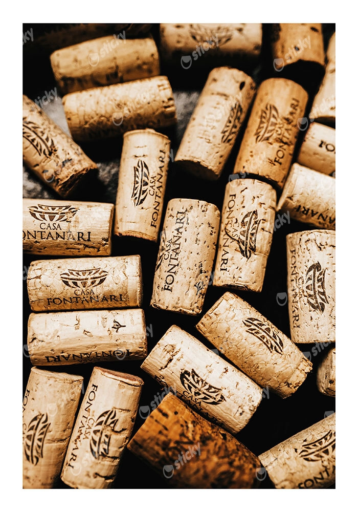 Poster RUSTIC FARMHOUSE CORKS