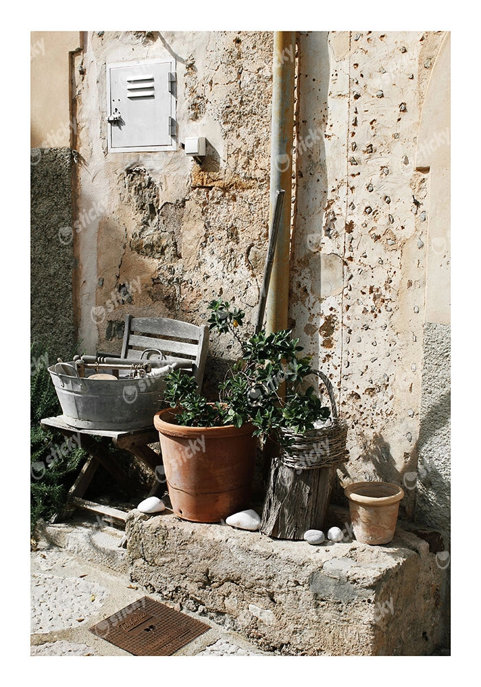 Poster RUSTIC FARMHOUSE CORNER