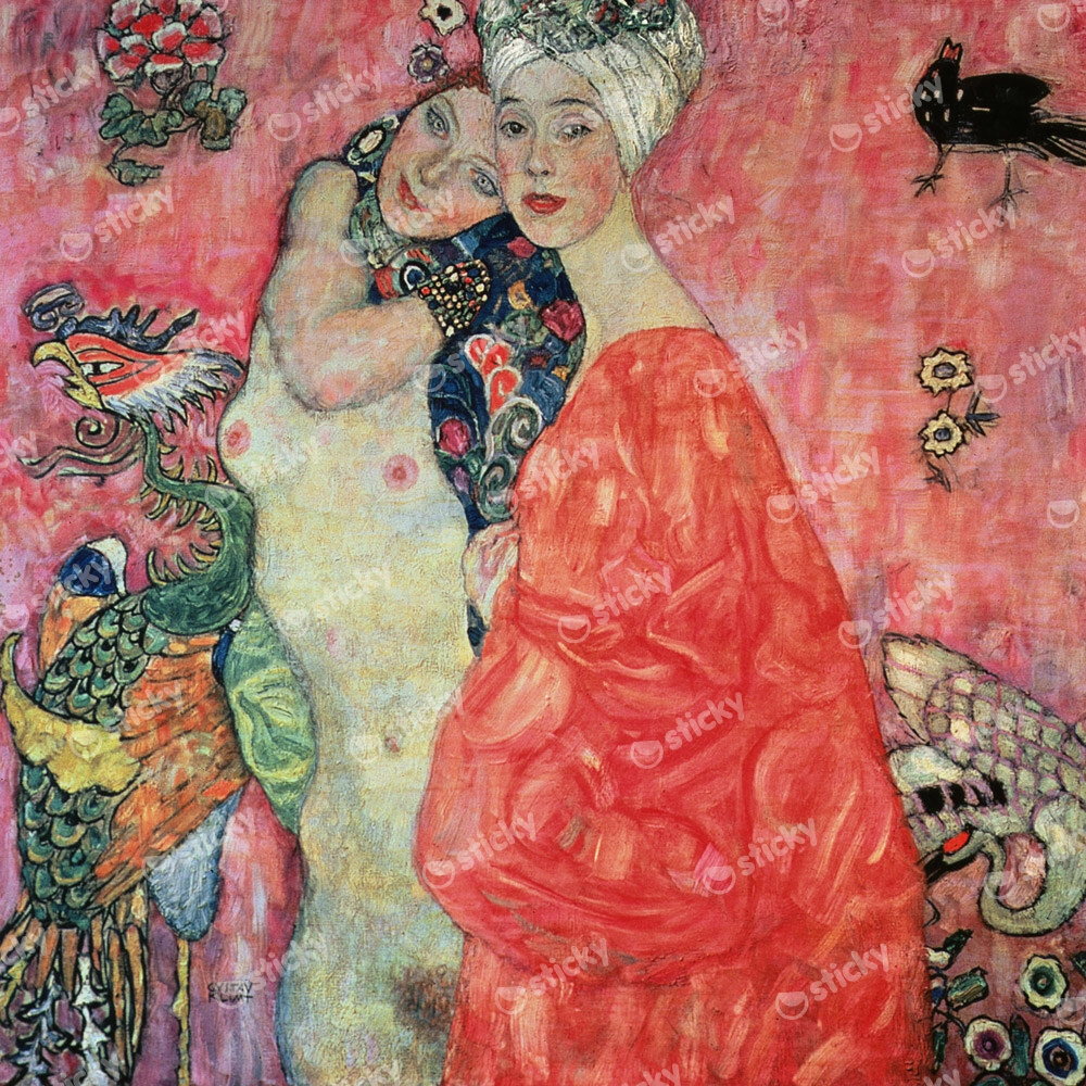 Πινακας σε καμβα KLIMT - WOMEN FRIENDS