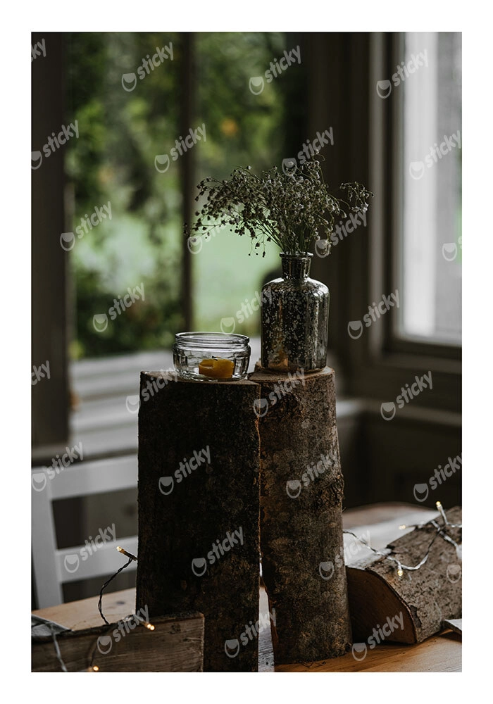 Poster RUSTIC FARMHOUSE DECORATIVE