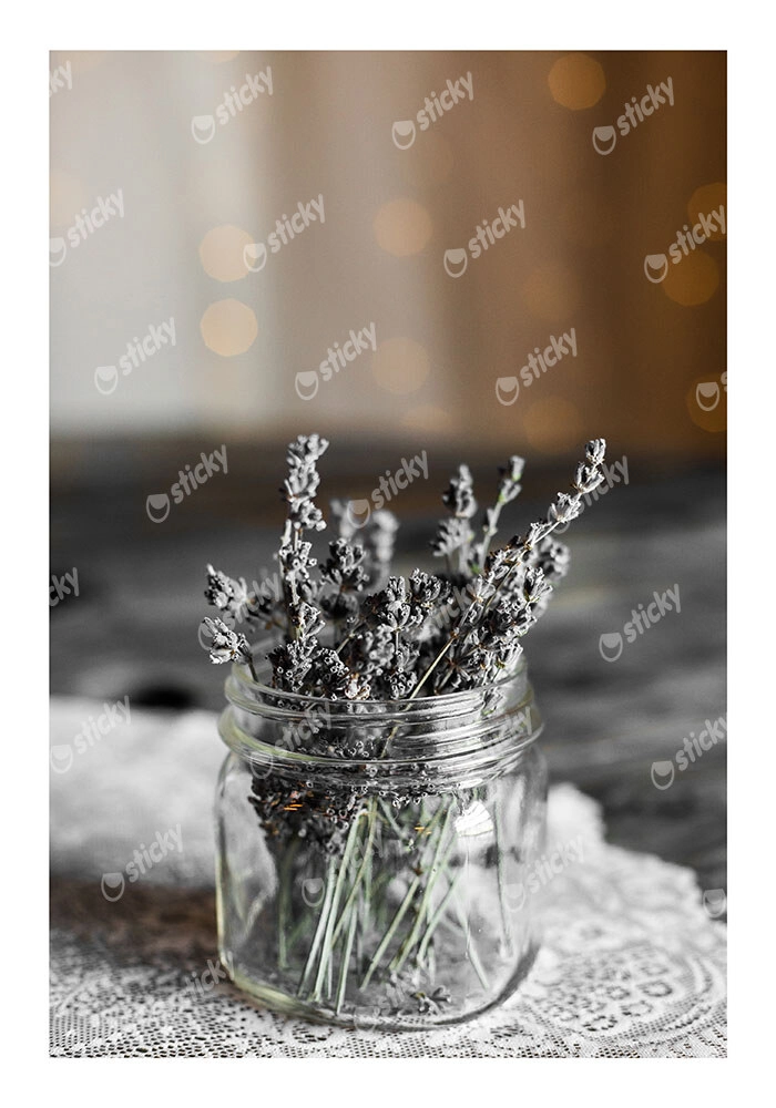 Poster RUSTIC FARMHOUSE DRIED HERBS