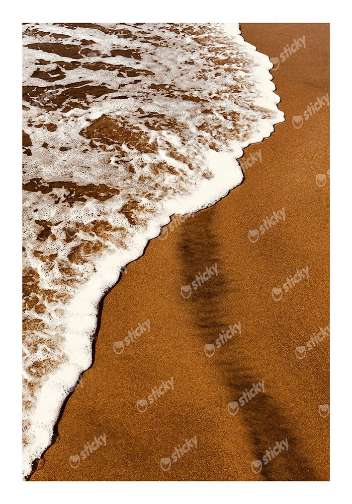 Poster RUSTIC FARMHOUSE LAKE FOAM