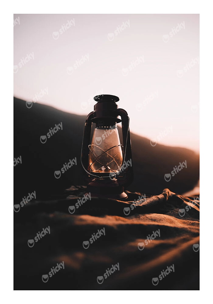 Poster RUSTIC FARMHOUSE LANTERN