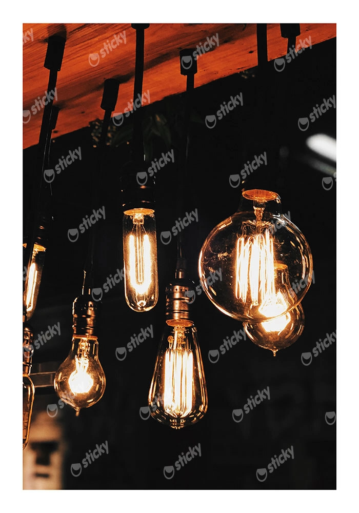 Poster RUSTIC FARMHOUSE LIGHTS