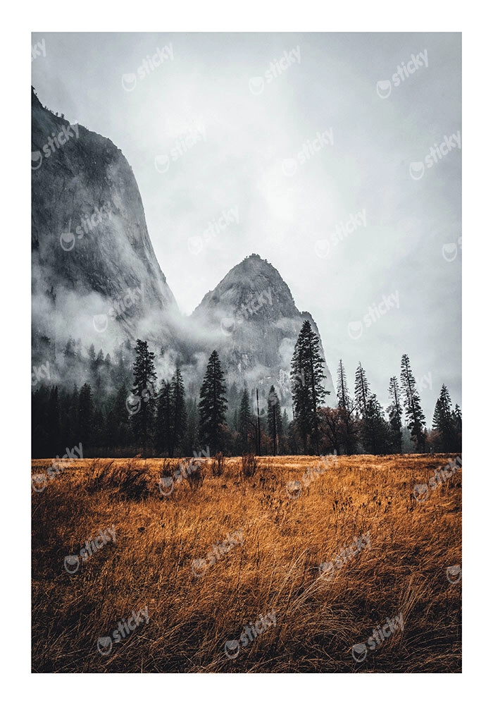 Poster RUSTIC FARMHOUSE MOUNTAIN LIFE 2
