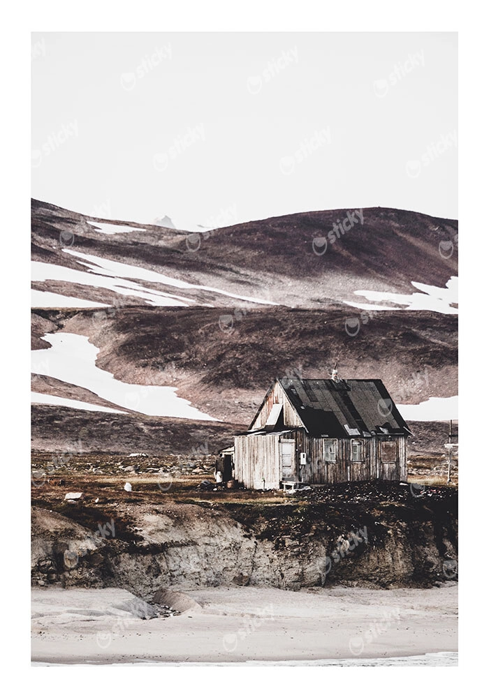 Poster RUSTIC FARMHOUSE MOUNTAIN LIFE 11