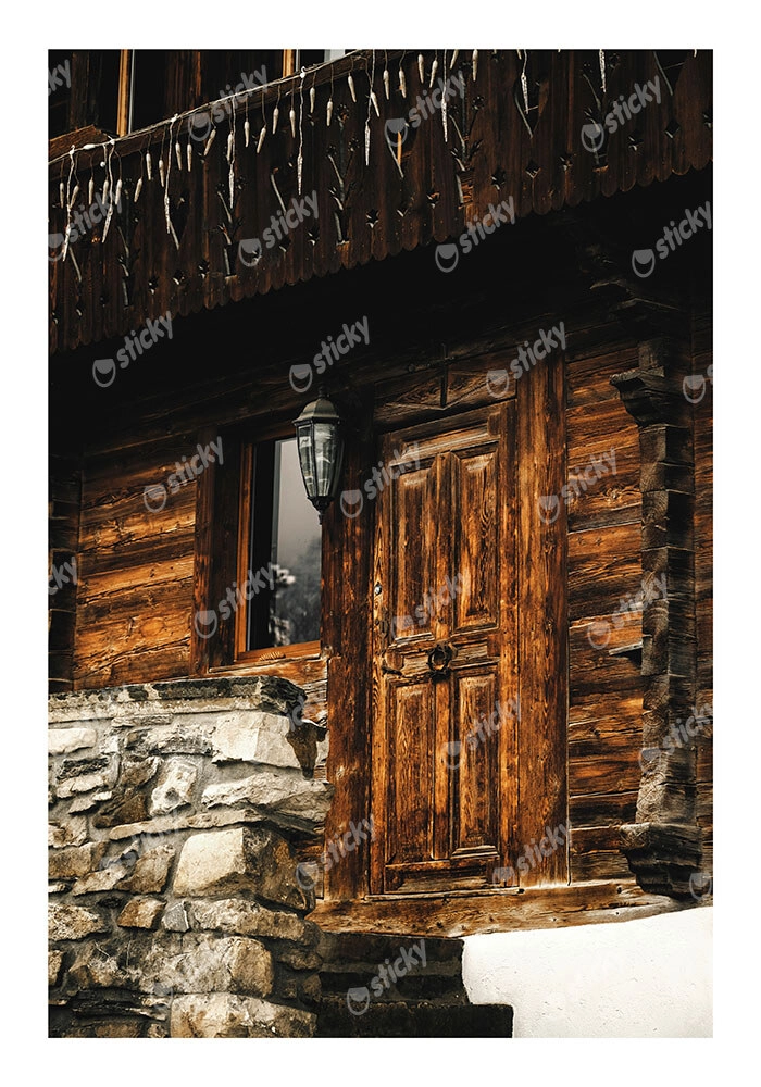 Poster RUSTIC FARMHOUSE PORCH