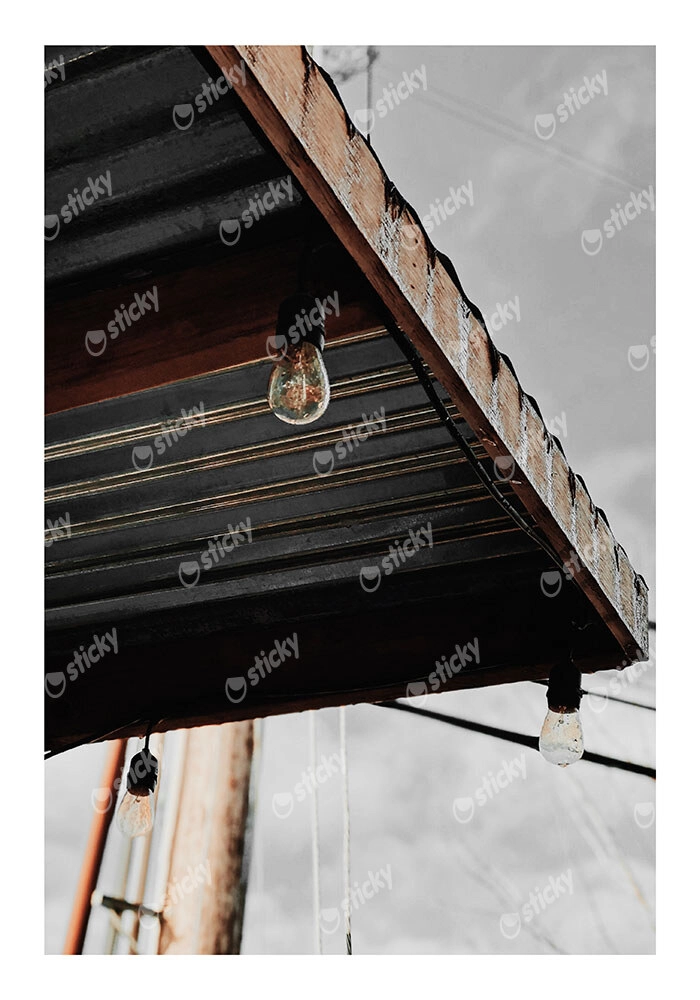 Poster RUSTIC FARMHOUSE ROOF 2