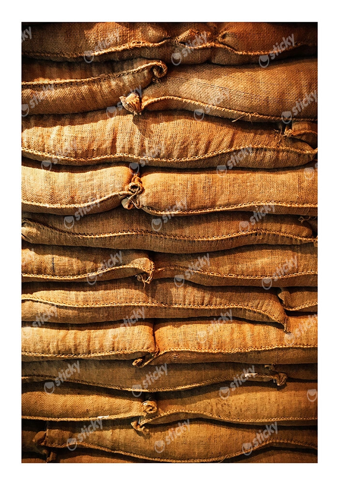 Poster RUSTIC FARMHOUSE SACKS