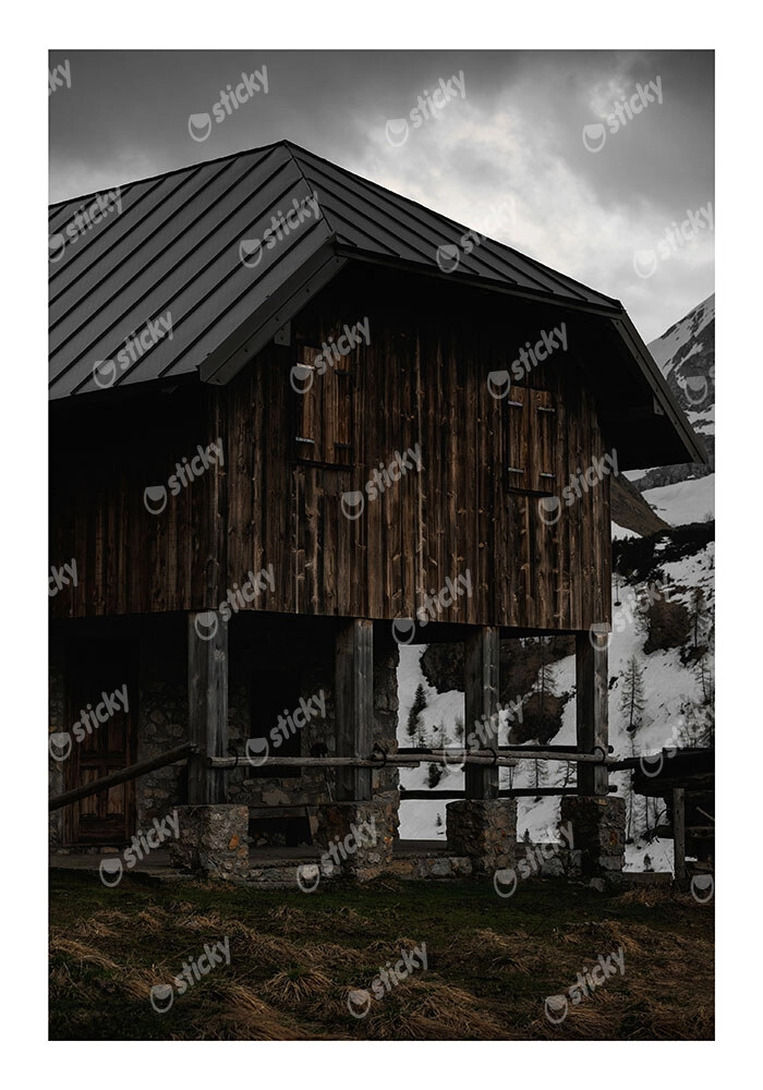 Poster RUSTIC FARMHOUSE SHED 4