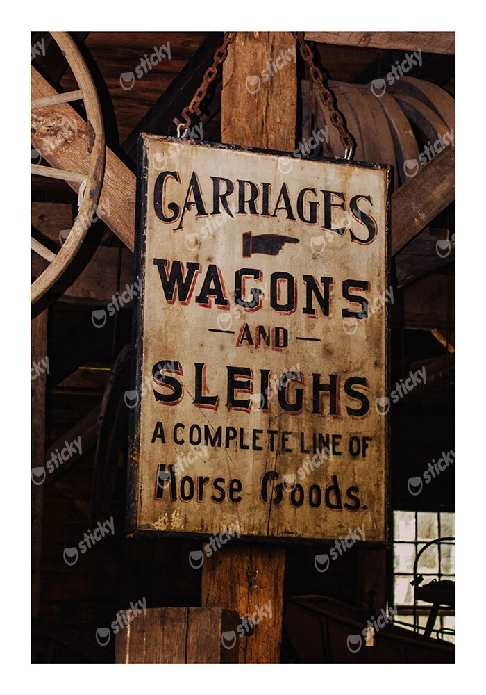 Poster RUSTIC FARMHOUSE SIGN