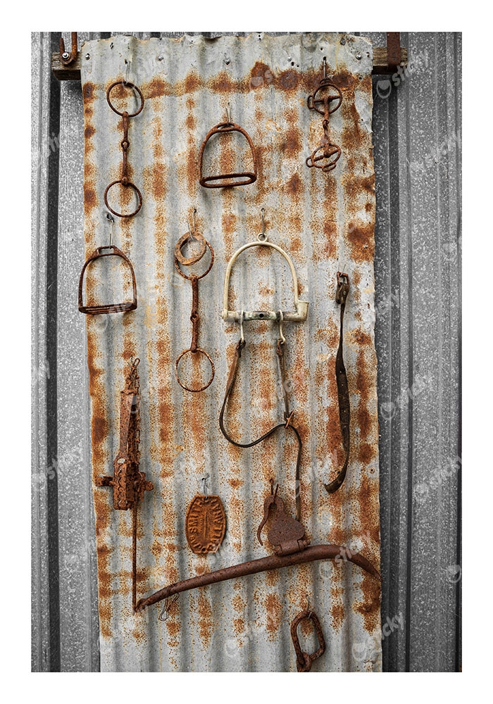 Poster RUSTIC FARMHOUSE TOOLS 2