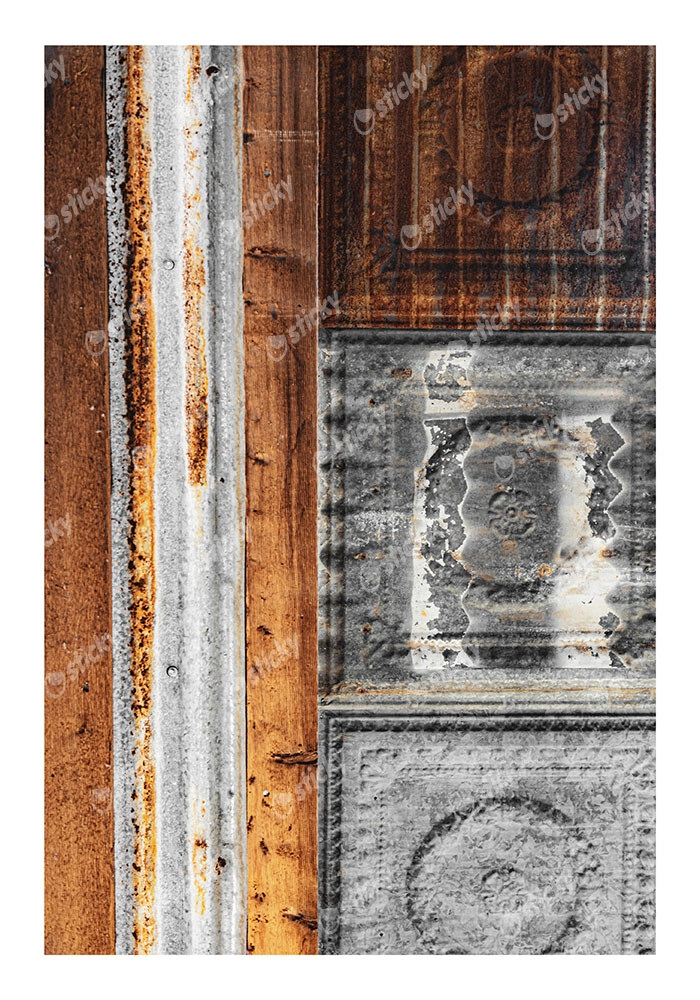 Poster RUSTIC FARMHOUSE WALL TEXTURE