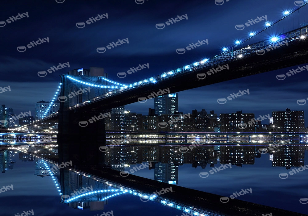 Πινακας σε καμβά BROOKLYN BRIDGE