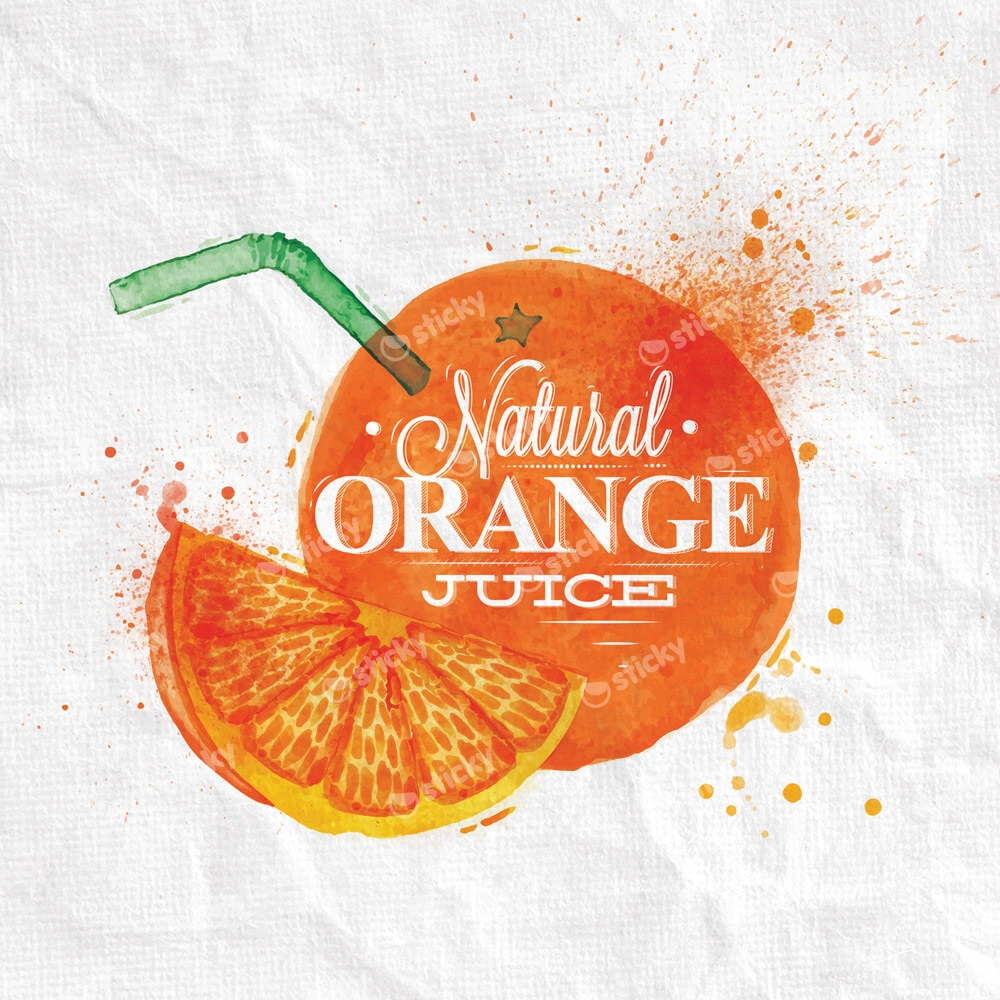 Πίνακας σε καμβά ORANGE