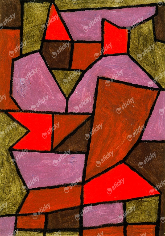 Πινακας σε καμβά PAUL KLEE - DOUBLE