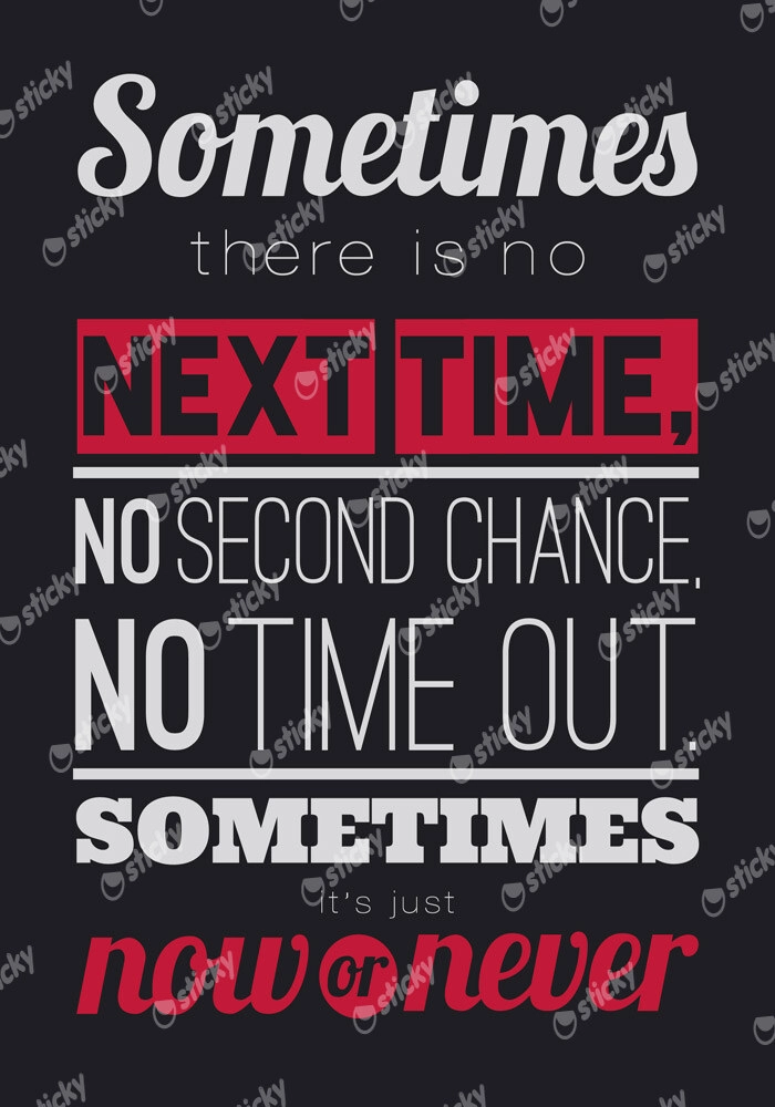 Πινακας σε καμβά SOMETIMES