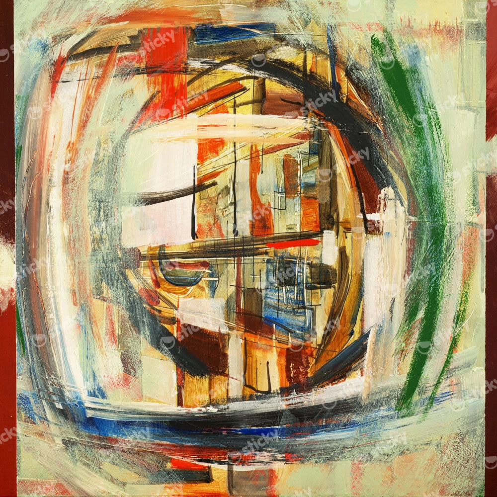 Πίνακας σε καμβά ABSTRACT PAINTING 15