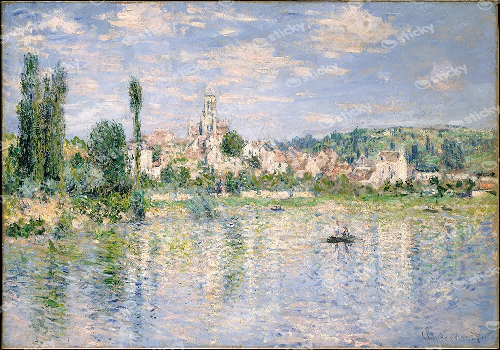 Πινακας σε καμβά MONET - SUMMER IN VETHEUIL