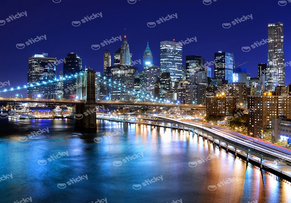 Πινακας σε καμβά NEW YORK SKYLINE