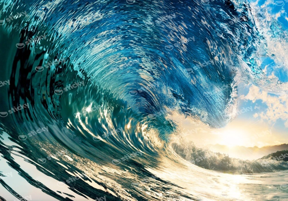 Πινακας σε καμβά WAVE