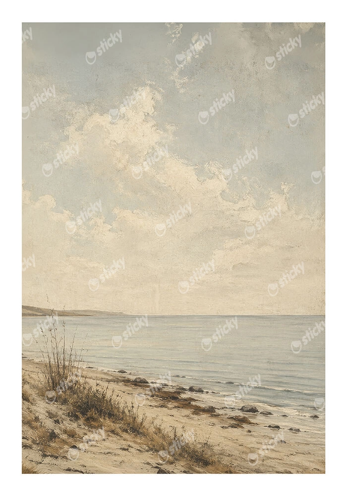 Poster VINTAGE DARK ACADEMIA COAST