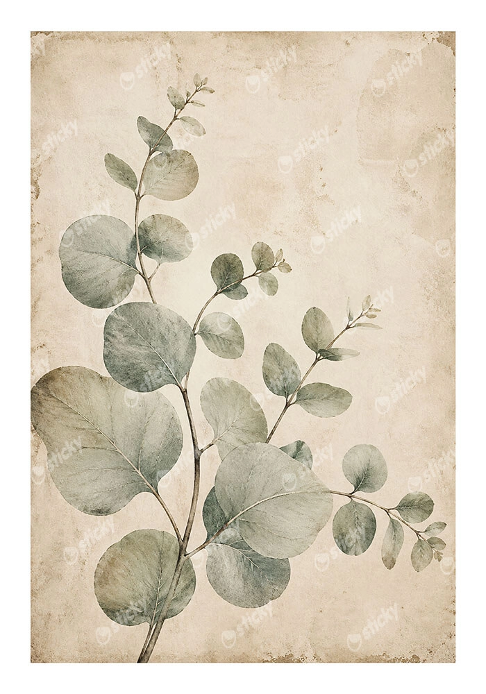 Poster VINTAGE DARK ACADEMIA PLANT 27