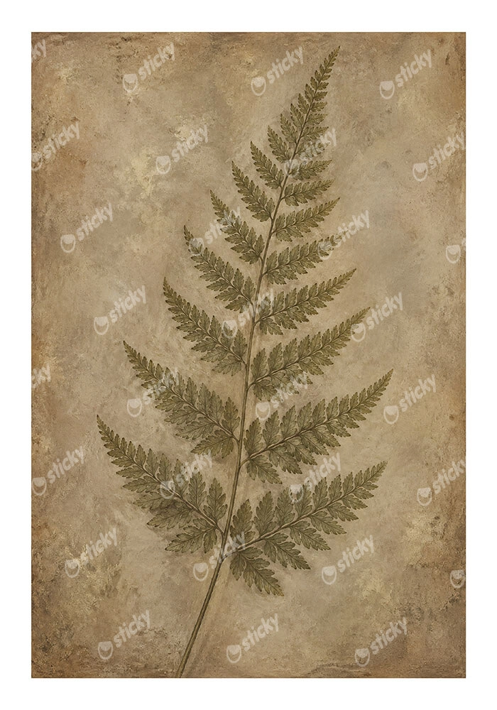 Poster VINTAGE DARK ACADEMIA PLANT 31