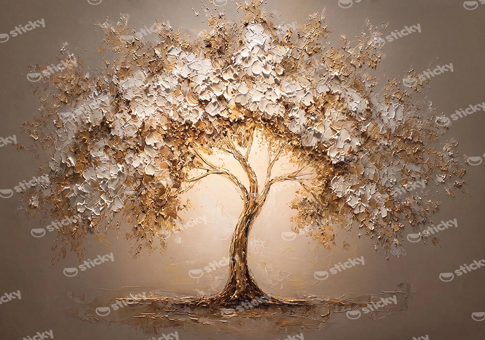 Πίνακας σε Καμβά ELEGANT TREE OF LIFE