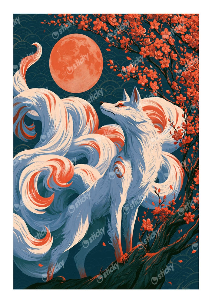 Poster JAPANESE KITSUNE