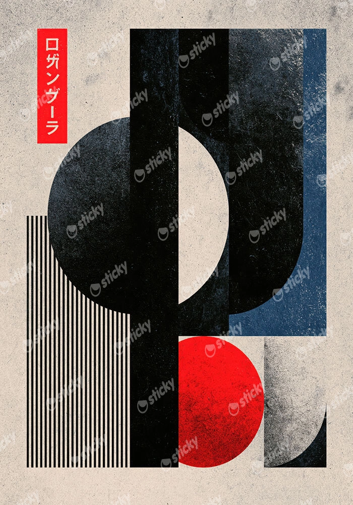 Poster JAPANESE BAUHAUS 2