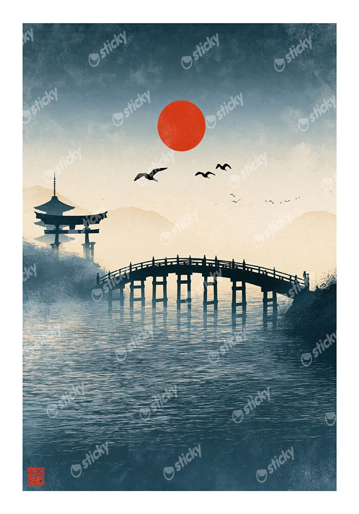 Poster JAPANESE BRIDGE