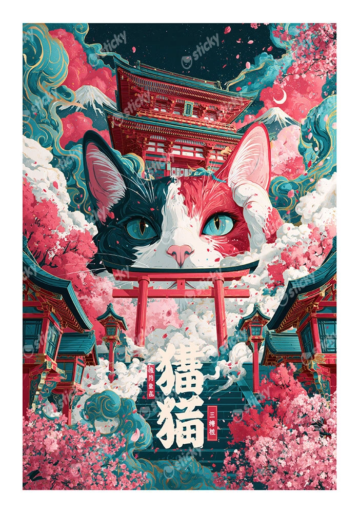 Poster JAPANESE CAT 3