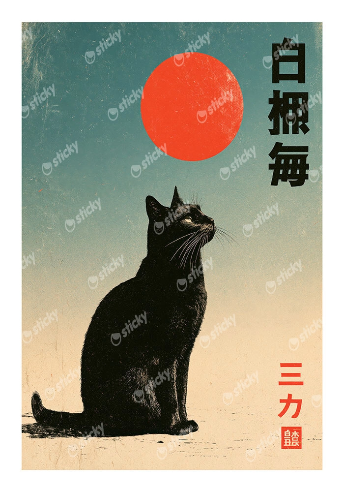 Poster JAPANESE CAT 4