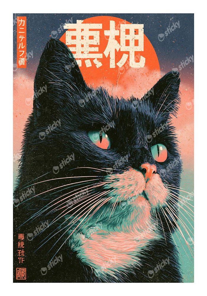 Poster JAPANESE CAT 5