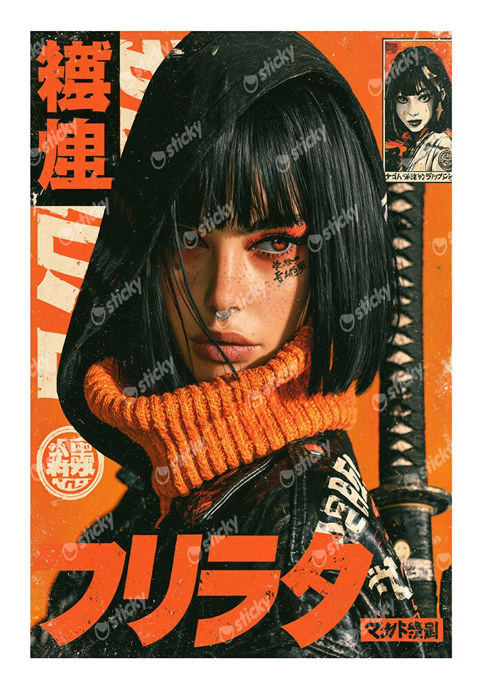 Poster JAPANESE CYBERPUNK