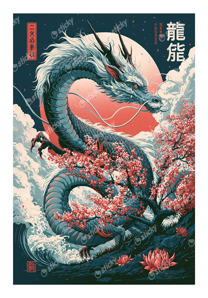 Poster JAPANESE DRAGON