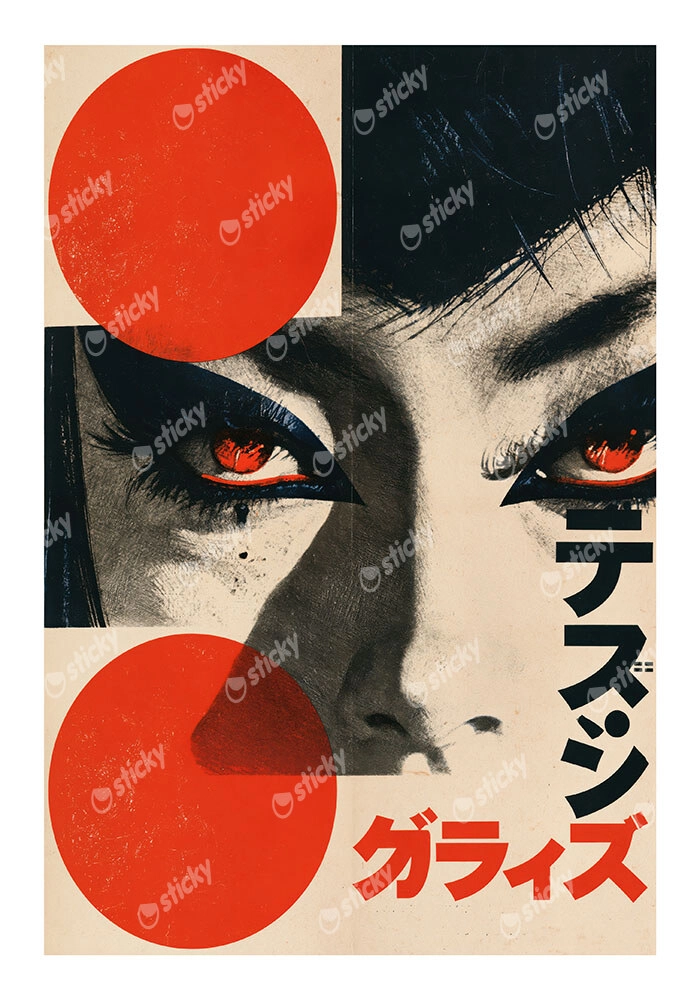 Poster JAPANESE FACE 9