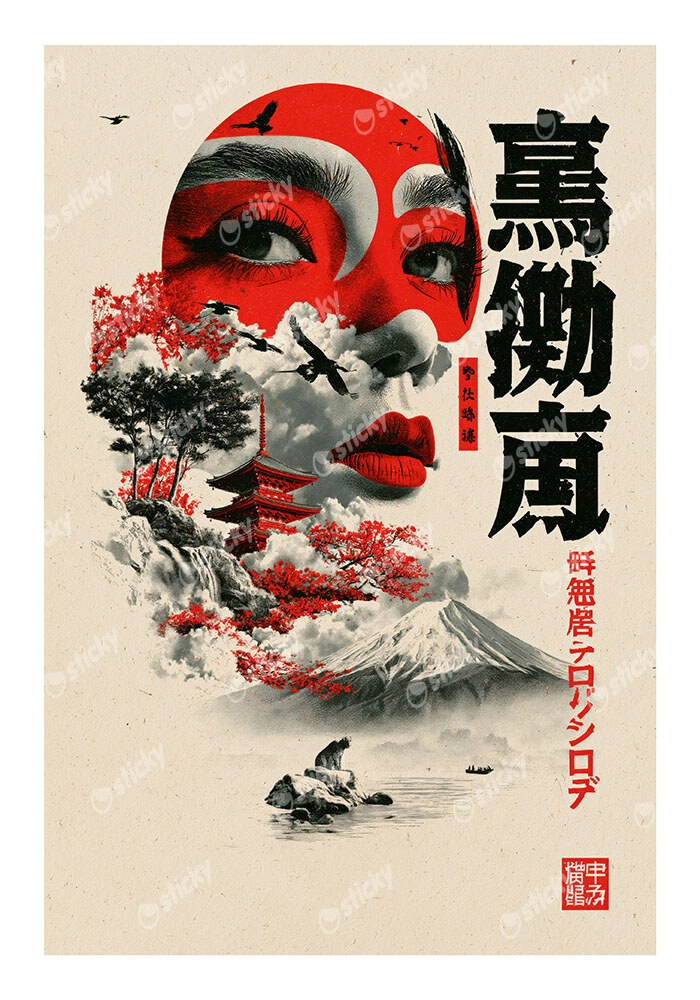 Poster JAPANESE FACE 11